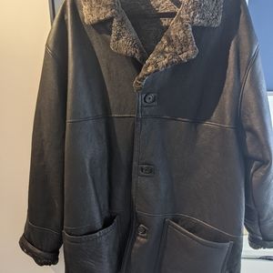 REAL fur/leather jacket